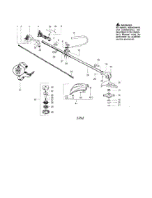 Driveshaft  /  Shield  /  Handle parts for Poulan Grass Line Trimmer 331 from AppliancePartsPros.com