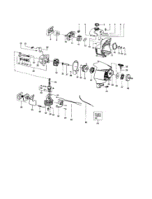 Cylinder  /  Crankcase  /  Crankshaft parts for Poulan Grass Line Trimmer 331 from AppliancePartsPros.com