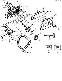 Handle Assembly parts for Poulan Chainsaw 3350 from AppliancePartsPros.com
