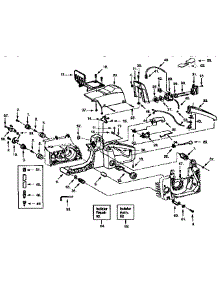 Main Frame parts for Poulan Chainsaw 3500 from AppliancePartsPros.com