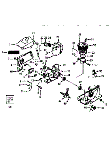 Cylinder Assembly parts for Poulan Chainsaw 415 from AppliancePartsPros.com