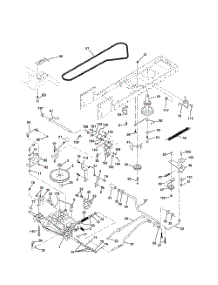 Drive parts for Poulan Riding Mower Tractor 917279370 from AppliancePartsPros.com