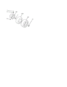 Wheels And Tires parts for Poulan Riding Mower Tractor 917279760 from AppliancePartsPros.com