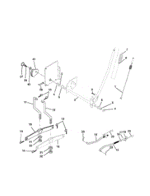Mower Lift parts for Poulan Riding Mower Tractor 917279871 from AppliancePartsPros.com