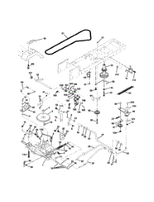 Drive parts for Poulan Riding Mower Tractor 917279890 from AppliancePartsPros.com