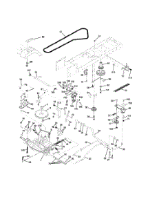 Drive parts for Poulan Riding Mower Tractor 917279891 from AppliancePartsPros.com