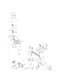 Steering Assembly parts for Poulan Riding Mower Tractor 917279891 from AppliancePartsPros.com