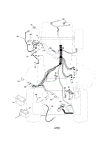 Electrical parts for Poulan Riding Mower Tractor 96012000302 from AppliancePartsPros.com