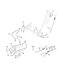 Mower Lift parts for Poulan Riding Mower Tractor 96012000400 from AppliancePartsPros.com