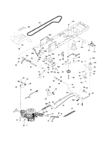 Drive parts for Poulan Riding Mower Tractor 96012000401 from AppliancePartsPros.com