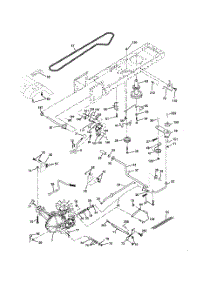 Drive parts for Poulan Riding Mower Tractor 96012000402 from AppliancePartsPros.com