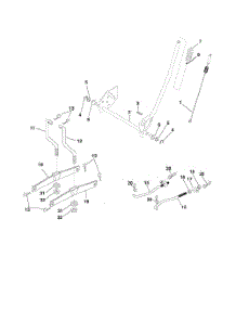 Mower Lift parts for Poulan Riding Mower Tractor 96012000402 from AppliancePartsPros.com