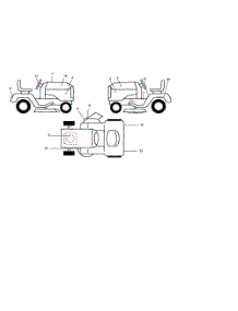 Decals parts for Poulan Riding Mower Tractor 96012000403 from AppliancePartsPros.com