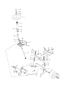 Steering Assembly parts for Poulan Riding Mower Tractor 96012001200 from AppliancePartsPros.com