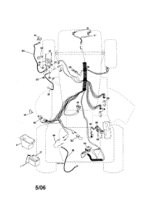 Tractor parts for Poulan Riding Mower Tractor 96012001602 from AppliancePartsPros.com