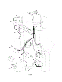 Electrical parts for Poulan Riding Mower Tractor 96012001700 from AppliancePartsPros.com