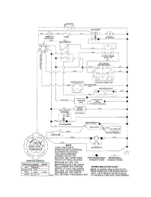 Schematic parts for Poulan Riding Mower Tractor 96012002000 from AppliancePartsPros.com