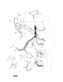 Electrical parts for Poulan Riding Mower Tractor 96012002702 from AppliancePartsPros.com
