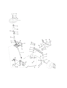 Steering Assembly parts for Poulan Riding Mower Tractor 96012002801 from AppliancePartsPros.com
