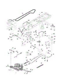 Drive parts for Poulan Riding Mower Tractor 96012002803 from AppliancePartsPros.com