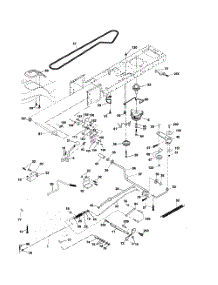 Drive parts for Poulan Riding Mower Tractor 96012003000 from AppliancePartsPros.com