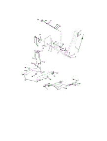 Mower Lift parts for Poulan Riding Mower Tractor 96012003201 from AppliancePartsPros.com