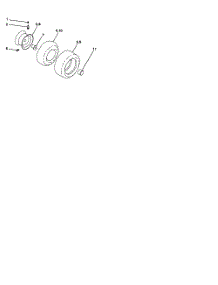 Wheels And Tires parts for Poulan Riding Mower Tractor 96012003400 from AppliancePartsPros.com