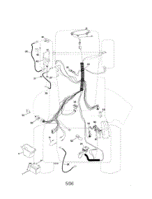 Electrical parts for Poulan Riding Mower Tractor 96012003600 from AppliancePartsPros.com