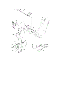 Mower Lift parts for Poulan Riding Mower Tractor 96012003700 from AppliancePartsPros.com