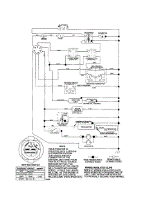 Schematic-Tractor parts for Poulan Riding Mower Tractor 96012003700 from AppliancePartsPros.com