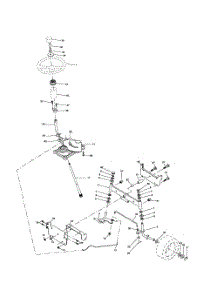 Steering parts for Poulan Riding Mower Tractor 96012003800 from AppliancePartsPros.com