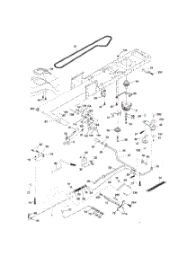 Drive parts for Poulan Riding Mower Tractor 96012004100 from AppliancePartsPros.com