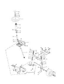 Steering parts for Poulan Riding Mower Tractor 96012004400 from AppliancePartsPros.com