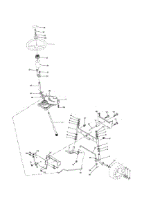 Steering parts for Poulan Riding Mower Tractor 96012004401 from AppliancePartsPros.com