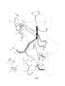 Electrical parts for Poulan Riding Mower Tractor 96012004701 from AppliancePartsPros.com