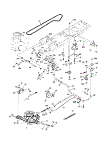 Drive parts for Poulan Riding Mower Tractor 96012004701 from AppliancePartsPros.com