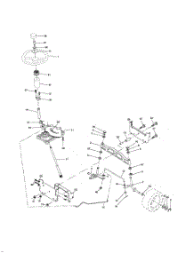 Steering Assembly parts for Poulan Riding Mower Tractor 96012004800 from AppliancePartsPros.com