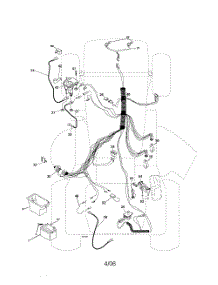 Electrical parts for Poulan Riding Mower Tractor 96012006200 from AppliancePartsPros.com