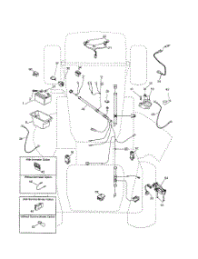 Electrical parts for Poulan Riding Mower Tractor 96012008900 from AppliancePartsPros.com