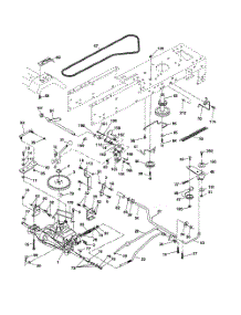Drive parts for Poulan Riding Mower Tractor 96012008900 from AppliancePartsPros.com