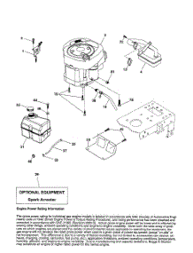 Engine parts for Poulan Riding Mower Tractor 96012008900 from AppliancePartsPros.com