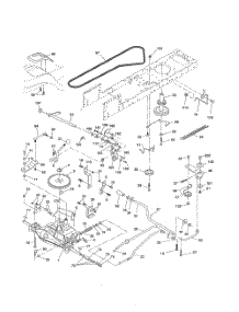 Drive parts for Poulan Riding Mower Tractor 96016001700 from AppliancePartsPros.com