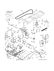 Drive parts for Poulan Riding Mower Tractor 96016001900 from AppliancePartsPros.com