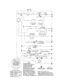 Schematic parts for Poulan Riding Mower Tractor 96016001900 from AppliancePartsPros.com