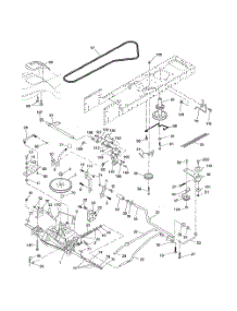 Drive parts for Poulan Riding Mower Tractor 96016002400 from AppliancePartsPros.com