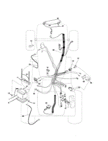 Electrical parts for Poulan Riding Mower Tractor 96022000101 from AppliancePartsPros.com