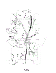 Electrical parts for Poulan Riding Mower Tractor 96042000800 from AppliancePartsPros.com