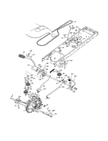 Drive parts for Poulan Riding Mower Tractor 96042000900 from AppliancePartsPros.com