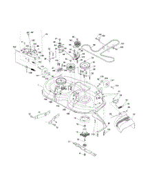Mower Deck parts for Poulan Riding Mower Tractor 96042000900 from AppliancePartsPros.com