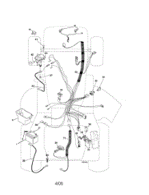 Electrical parts for Poulan Riding Mower Tractor 96042001600 from AppliancePartsPros.com